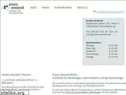 Sites similar to praxis-westend.de