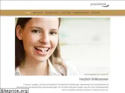 Sites similar to praxisklinik.net
