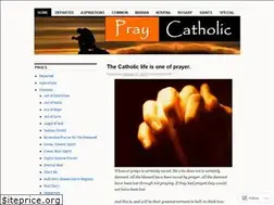Sites similar to praycatholic.wordpress.com