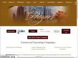 Sites similar to prayercampaign.org
