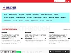 Sites similar to prayerparliament.com