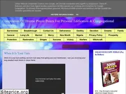 Sites similar to prayerpoints001.blogspot.com