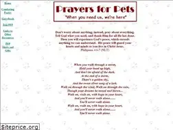 Sites similar to prayersforpets.org