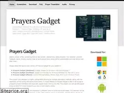 Sites similar to prayersgadget.com