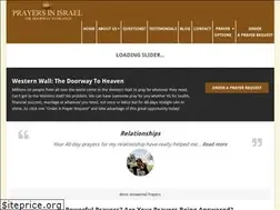 Sites similar to prayersinisrael.com