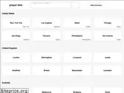 Sites similar to prayertime.today