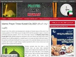 Sites similar to prayertimeskuwait.com