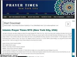 Sites similar to prayertimesnyc.com