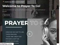 Sites similar to prayertogo.com