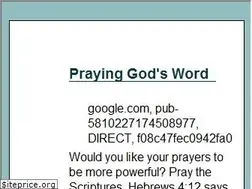 Sites similar to prayingscriptures.com