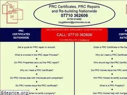 Sites similar to prchomes.co.uk