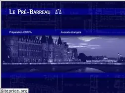Sites similar to pre-barreau.com