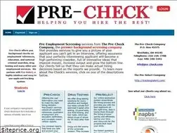 Sites similar to pre-check.com