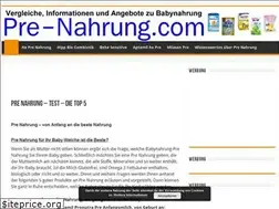 Sites similar to pre-nahrung.com