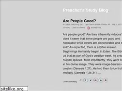 Sites similar to preachersstudyblog.com