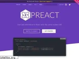 Sites similar to preactjs.com