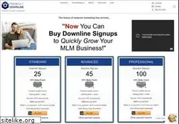 Sites similar to prebuiltdownline.com