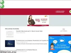 Sites similar to precayetano.edu.pe
