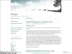 Sites similar to precepts.wordpress.com