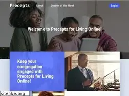 Sites similar to preceptsforlivingonline.com
