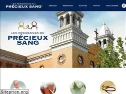 Sites similar to precieuxsang.com