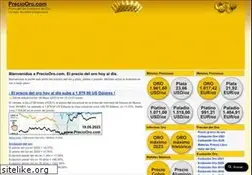 Sites similar to preciooro.com