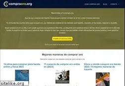 Sites similar to preciooro.net