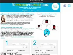 Sites similar to precioporkilo.com
