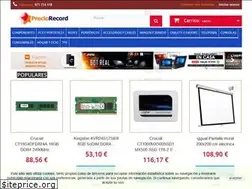 Sites similar to preciorecord.es
