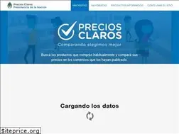 Sites similar to preciosclaros.gob.ar