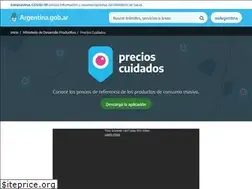 Sites similar to precioscuidados.gob.ar