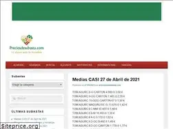 Sites similar to preciosdesubasta.com