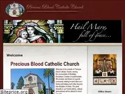 Sites similar to preciousbloodchurchla.org