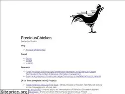 Sites similar to preciouschicken.com