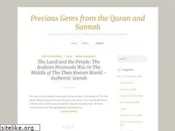 Sites similar to preciousgemsfromthequranandsunnah.wordpress.com