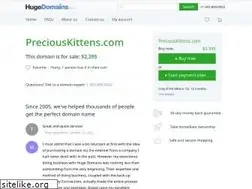 Sites similar to preciouskittens.com