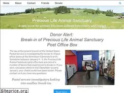 Sites similar to preciouslifeanimalsanctuary.org