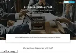 Sites similar to preciousmetalsdealer.net