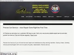 Sites similar to precisecarservice.ca