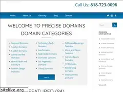 Sites similar to precisedomains.com