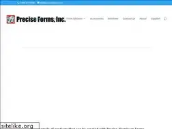 Sites similar to preciseforms.com