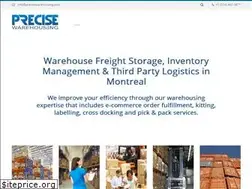 Sites similar to precisewarehousing.com