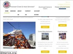 Sites similar to precisioncranehoist.com