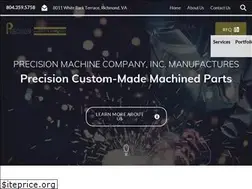 Sites similar to precisionmachineco.com