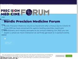 Sites similar to precisionmedicineforum.com