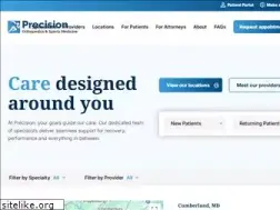 Sites similar to precisionorthomd.com
