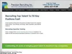 Sites similar to precisionrecruiting.com