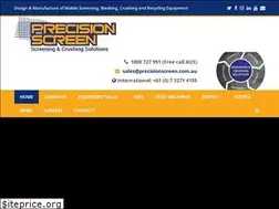 Sites similar to precisionscreen.com.au