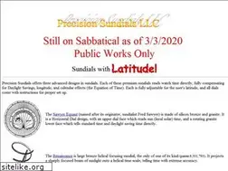 Sites similar to precisionsundials.com