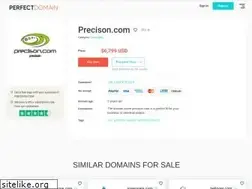 Sites similar to precison.com